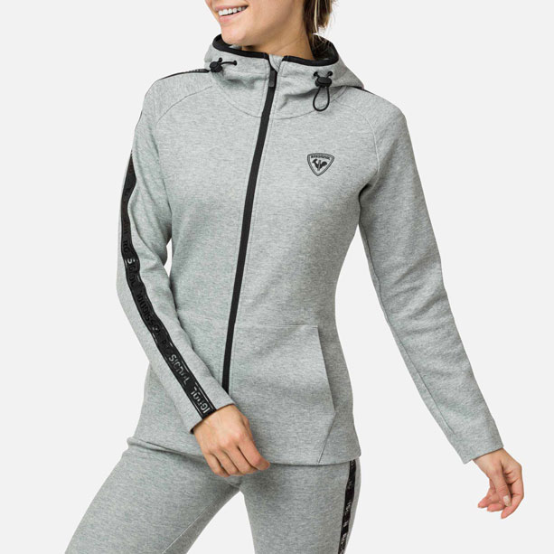 Mikiny a vrstvy: Rossignol W LIFETECH HZ-mikina-M