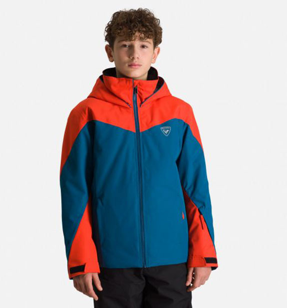 friction ceiling prayer Lyžařské bundy: Rossignol BOY FONCTION JKT chlapecká modrá lyžařská bunda