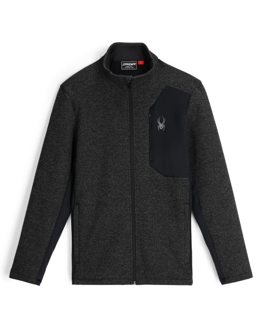 Spyder BANDIT FLEECE-ELECTRIC BLUE pánská outdoor bunda