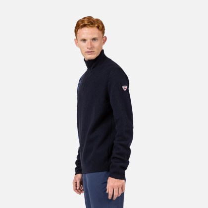 Rossignol SIGNATURE HZ  DARK NAVY pánský lyžařský svetr