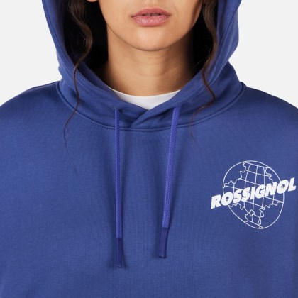 Rossignol W WATERFALL H RELAX SWEATSHIRT-FUTURE BLUE-mikina