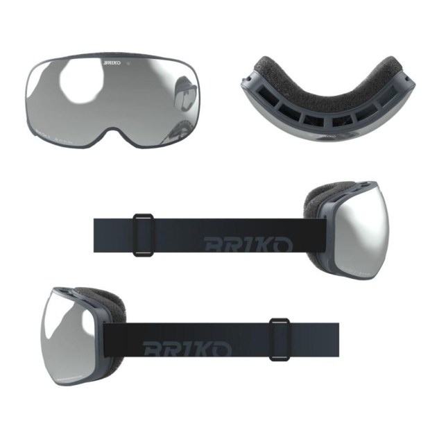 Briko BORN 2 LENSES SHADED BLACK GREY SM2Y1 lyžařské brýle