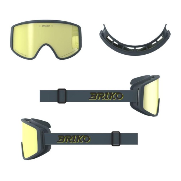 Briko PULSE-River Gray  YSM2-lyž.brýle