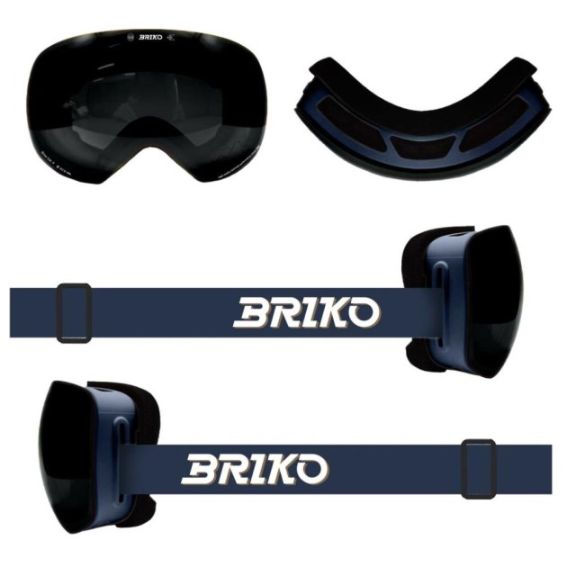 Briko NEBULA-Blue Pickled  SB3-lyž.brýle
