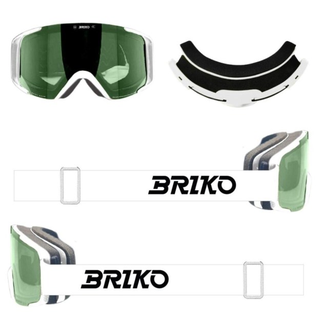 Briko VENY-White  GRM2-lyž.brýle