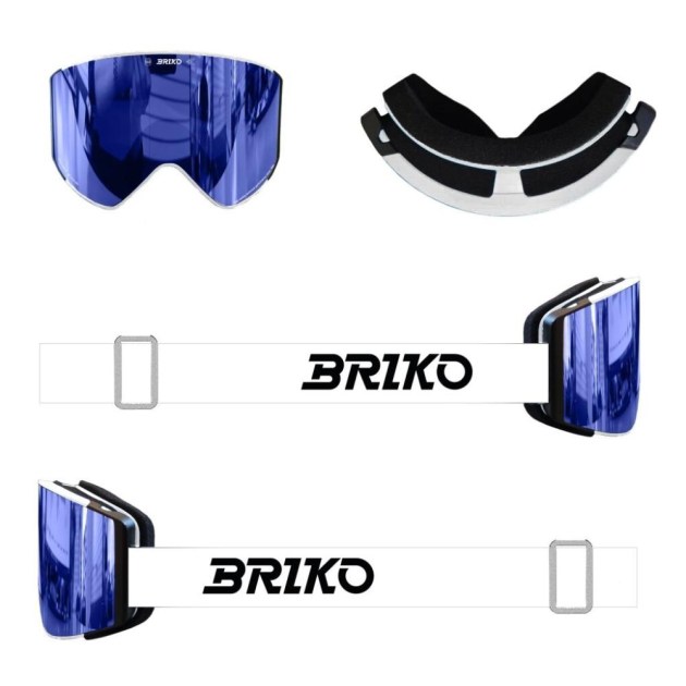 Briko BUFERA-White  BLM2-lyž.brýle