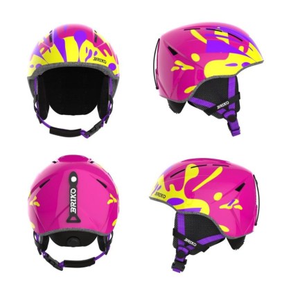 Briko MAKALU GRAPHIK-Shiny Cerise Pink -helma