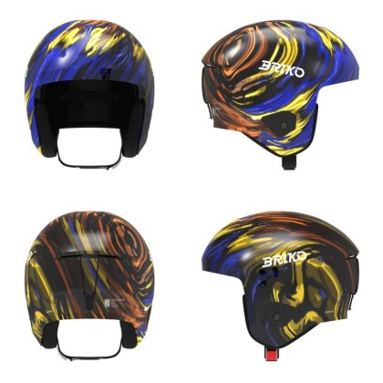 Briko VULCANO 2.0 GRAPHIK-Shiny Cobalt BlueYe-helma