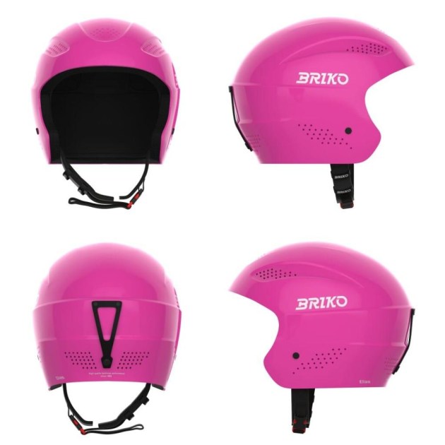 Briko ELIAS-Shiny Neon Pink Wh-helma