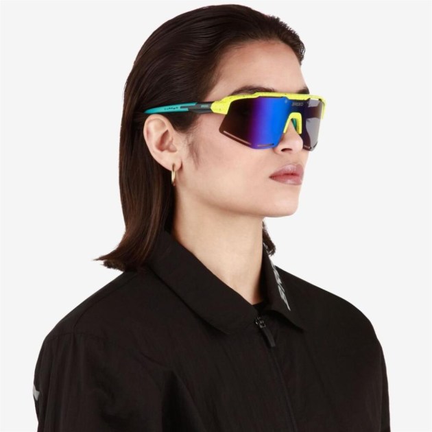 Briko KOMI-Dotted Yellow Turquo-slun.brýle