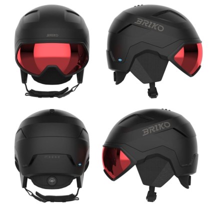 Briko STORMRIDER Black-helma je stylová a kvalitní bezpečnostní přilba, která nabízí nejen moderní diza