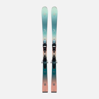 Dynastar Elite 5 + Xpress W 11 GW B83 Dark Green sjezdové lyže