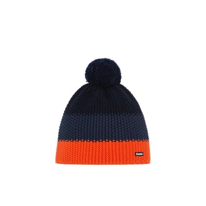 Eisbär Star Pompon MÜ-d.orange-d.cobablt-schwmel