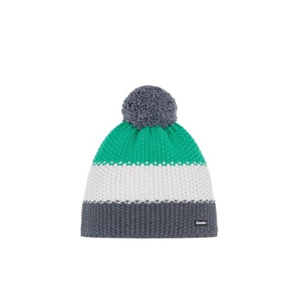 Eisbär Star Pompon MÜ-anthrazit-white-mineral green