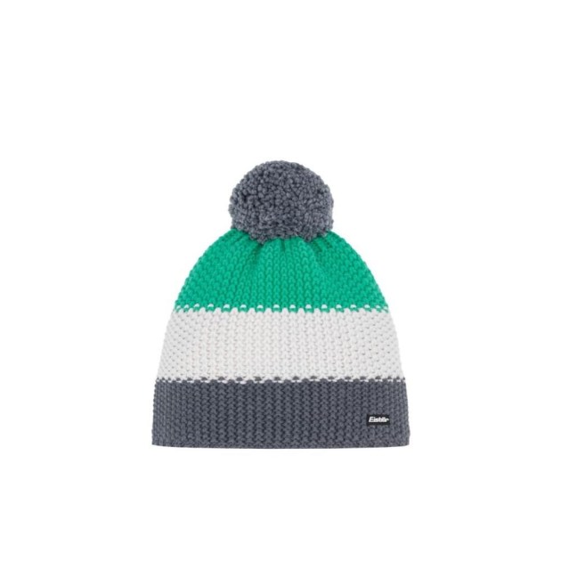 Eisbär Star Pompon MÜ-anthrazit-white-mineral green