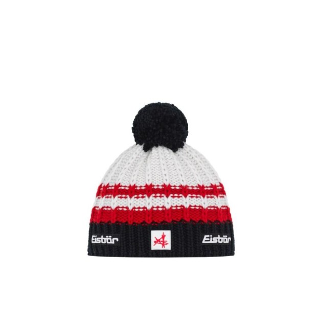 Eisbär Kova Pompon MÜ SA-schwarz-ardea-white/schwarz