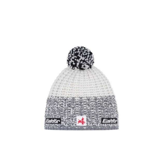 Eisbär Refocus Pompon MÜ SA-graumele-white-white