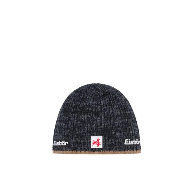 Eisbär Rene MÜ SA-cappuccino-schwarzmeliert