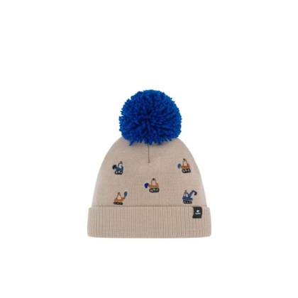 Eisbär Talur Pompon MÜ kids-brushed silver/lapis