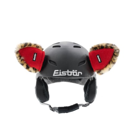 Eisbär Helmet Ears-braun-rot