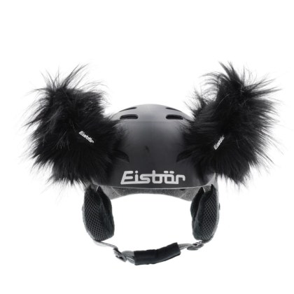 Eisbär Helmet Lux Horn-schwarz