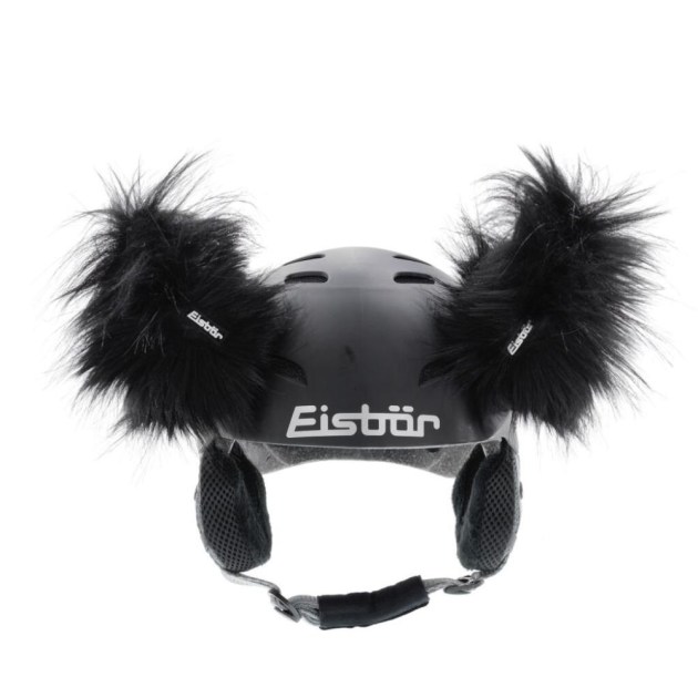 Eisbär Helmet Lux Horn-schwarz