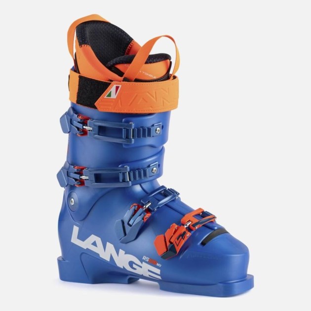 Lange RS 120 MV Vibrant Blue závodní lyžařské boty