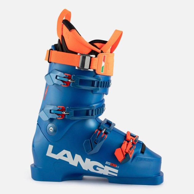 Lange RS 130 LV Vibrant Blue závodní lyžařské boty