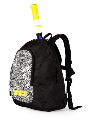 PR-KIDS BACKPACK BK/YE-taška