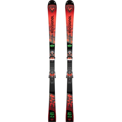 Rossignol HERO ATHLETE SL 150 R22 + SPX 12 ROCKERACE GW HOT RED / RANAI01+FCLBS04 -set