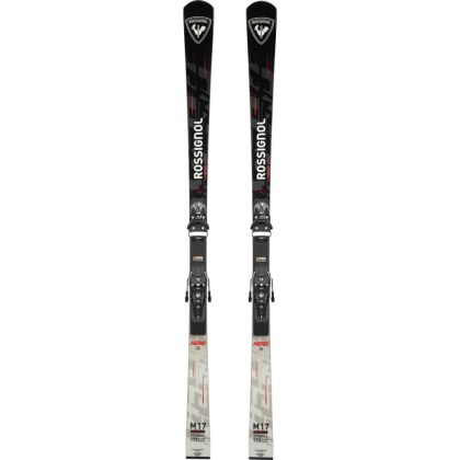 Rossignol HERO MASTER LT R22 + SPX 14 ROCKERACE GW BLACK RED / RANHE01+FCMBS02 -set