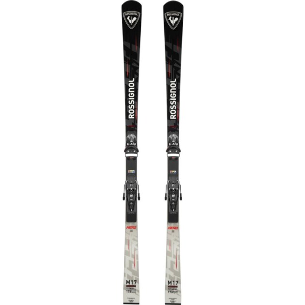 Rossignol HERO MASTER LT R22 + SPX 14 ROCKERACE GW BLACK RED / RANHE01+FCMBS02 -set