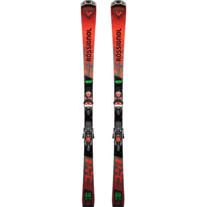 Rossignol HERO ELITE ST TI KONECT + SPX 14 K GW BLK HOT RED  lyže s vázáním
