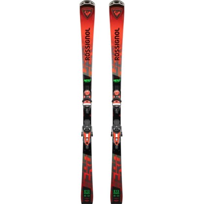 Rossignol HERO ELITE ST TI KONECT + NX 12 KONECT GW B80 BK HOT RED / RANPH01+FCLCN03 -set