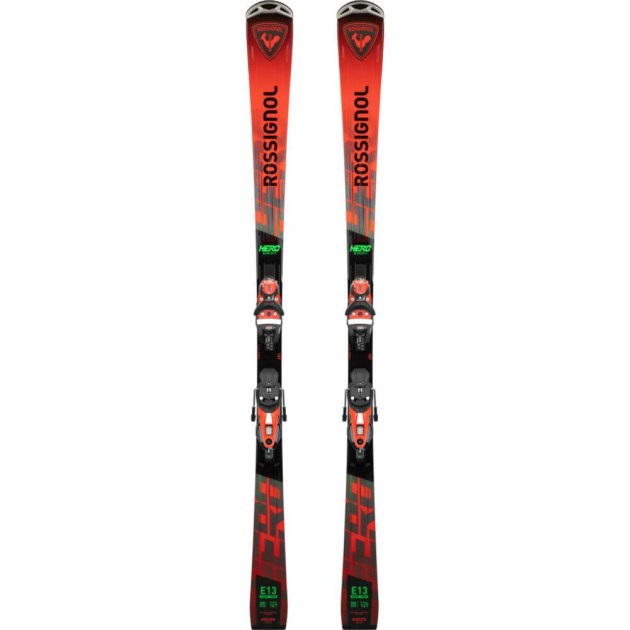 Rossignol HERO ELITE ST TI KONECT + NX 12 KONECT GW B80 BK HOT RED / RANPH01+FCLCN03 -set