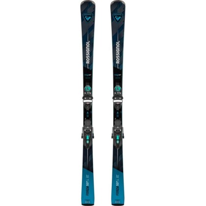 Rossignol FORZA 50' CAM KONECT + NX 12 KONECT GW B80 BLACK BLUE / RAOPX01+FCOCN08 -set