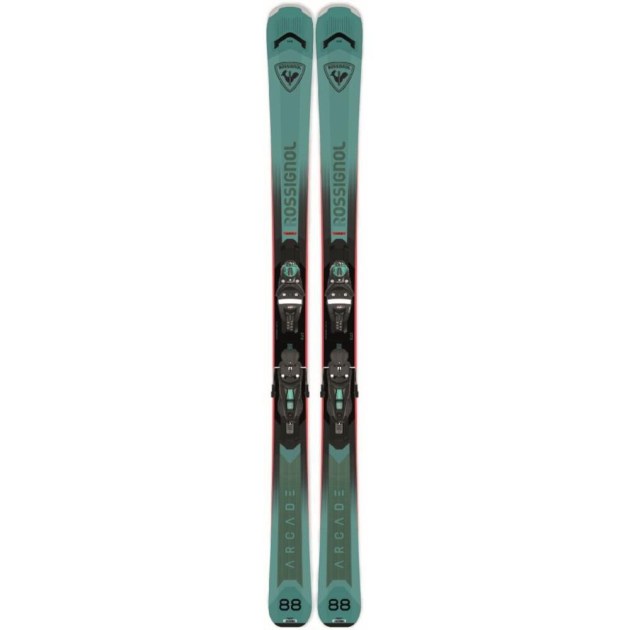 Rossignol ARCADE 88 KONECT + NX 12 KONECT GW B90 BLACK BLUE / RANFW02+FCOCN04 -set