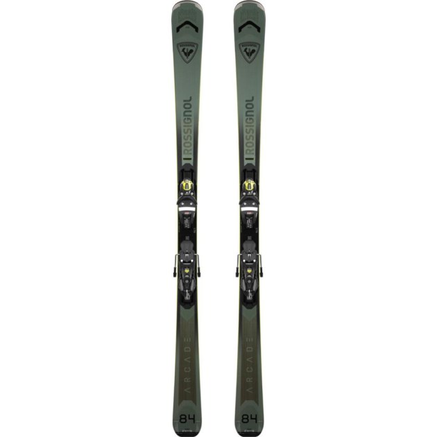 Rossignol ARCADE 84 KONECT + SPX 12 KONECT GW B90 BLK YELLO / RANFV02+FCMCS04 -set