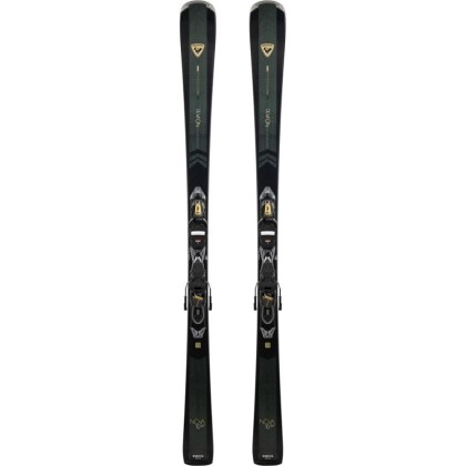 Rossignol NOVA 10 XPRESS + XPRESS W 11 GW BLACK GOLD dámské lyže s vázáním