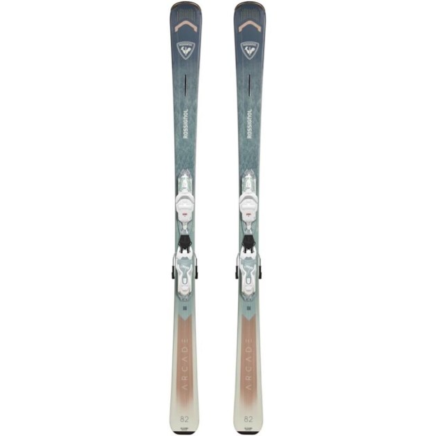 Rossignol ARCADE W 82 XPRESS + XPRESS W 11 GW B83 WHITE ALMON / RAOFY04+FCODW03 -set