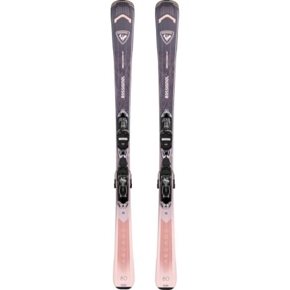 Rossignol ARCADE W 80 XPRESS + XPRESS W 10 GW B83 SHINY BLK / RAOFZ05+FCNDW07 -set