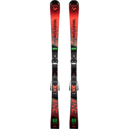 Rossignol HERO SL PRO 128-149 R21 PRO + NX 7 GW B73 BLACK HOT RED / RANAF01+FCLAN05 -set