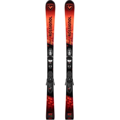 Rossignol HERO JR MULTI-EVENT KID-X + KID 4 GW BLACK dětské lyže s vázáním