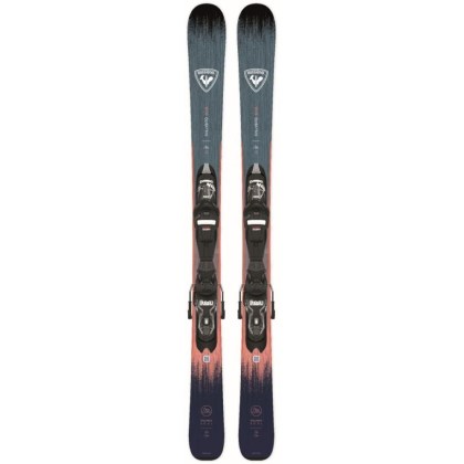 Rossignol RALLYBIRD JR XPRESS JR + XPRESS 7 GW B83 BLACK / RAOJC02+FCJD050 -set