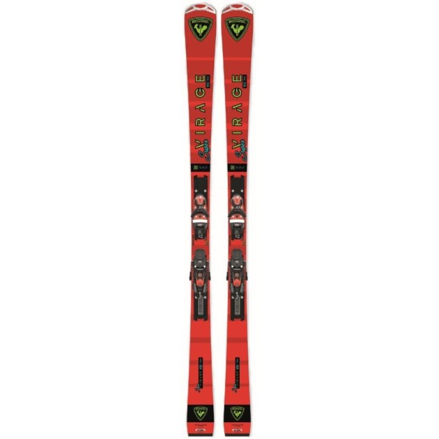 Rossignol SUPER VIRAGE VIII TECH KONECT / SPX 14 KONECT GW B80 BK HOT RD/ RAOPH02+FCLCS02 - set