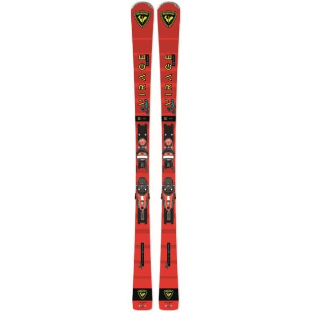 Rossignol SUPER VIRAGE VII OVERSIZE K158 / NX 12 KONECT GW B80 BK HOT RED/ RAOPS02+FCLCN03 - set