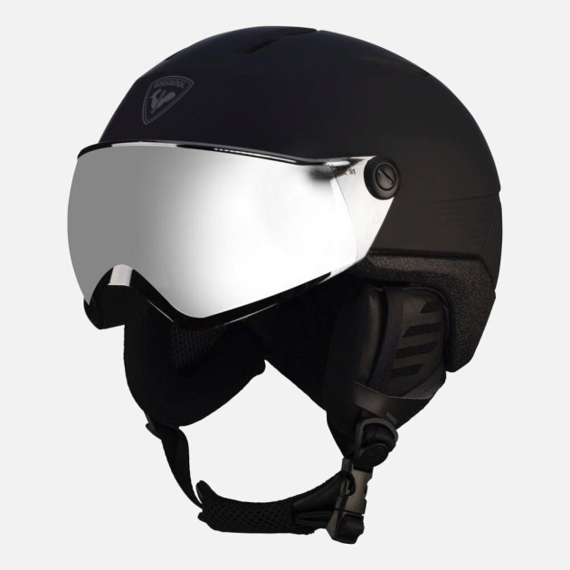 Rossignol FIT VISOR IMPACTS BLACK-helma