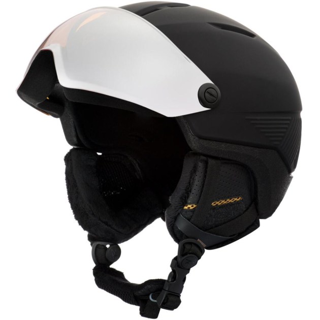 Rossignol FIT VISOR IMPACTS W BLACK-helma