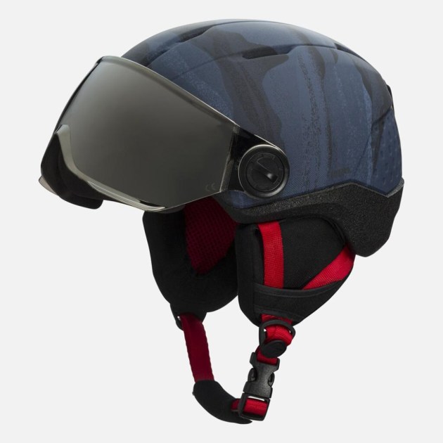 Rossignol WHOOPEE VISOR IMPACTS DK/BL dětská lyžařská snb helma s visorem