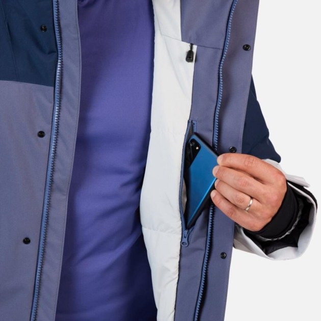 Rossignol VELIKA INSULATED JKT-TRUE NIGHT BLUE-bunda